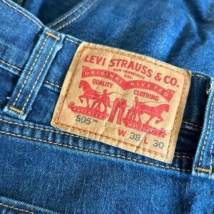 Levi’s 505 men’s jeans size 38X30